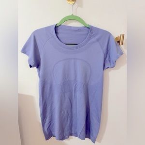 Lululemon swift tech tee color lavender size 10